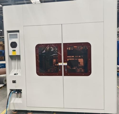Máquina de soldadura de placas calientes por servo para cubierta de cuerno del vehículo