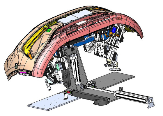 220V equipo de parachoques del automóvil ultrasónico servo de la punzonadora 0.6MPA