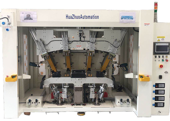 Soldadura ultrasónica de parachoques modificada para requisitos particulares de la punzonadora 5KW del coche auto del PLC