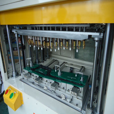 220V máquina para estirar y ablandar cuero caliente caliente de la soldadora que clava 3T para el interior auto