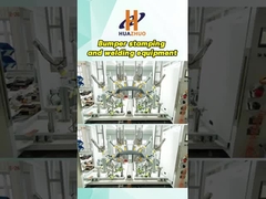 Equipo de automatización de parachoques de automóviles de perforación y soldadura por ultrasonidos de 380 V duradero