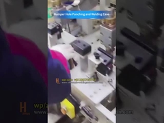 Aplicación de Punzonado y Soldadura Automática para Parachoques Automotrices