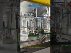 Rebitado y soldadura en caliente de piezas de plástico para automóviles