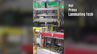¿Arrugas en el panel de carga? Solución de laminación por prensado en caliente